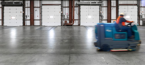 Commercial Cleaning Services Capitol Cleaning M20 warehouse floor cleaner